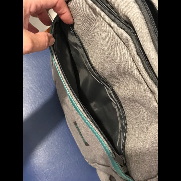 New Emerald Waterways dark gray backpack - Picture 6 of 16